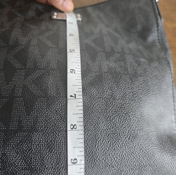 MICHAEL KORS Signature  Jet Set Travel Messenger Crossbody Folio Bag Rare - Picture 9 of 15